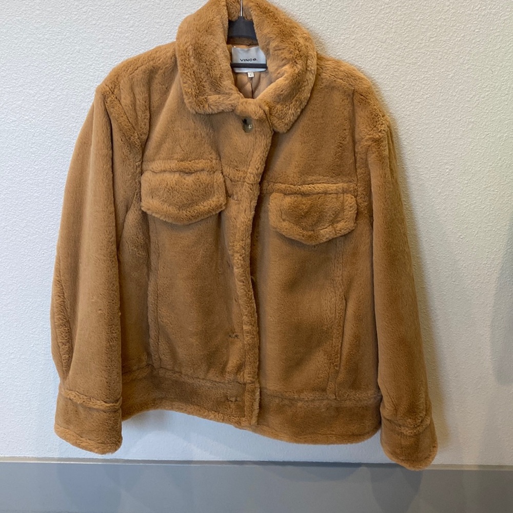 Vince wool coat. Size L